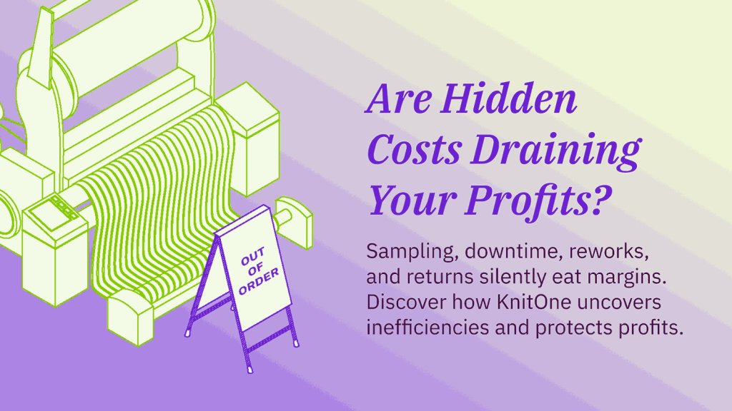 Hidden cost of inefficiency in knitwear industry