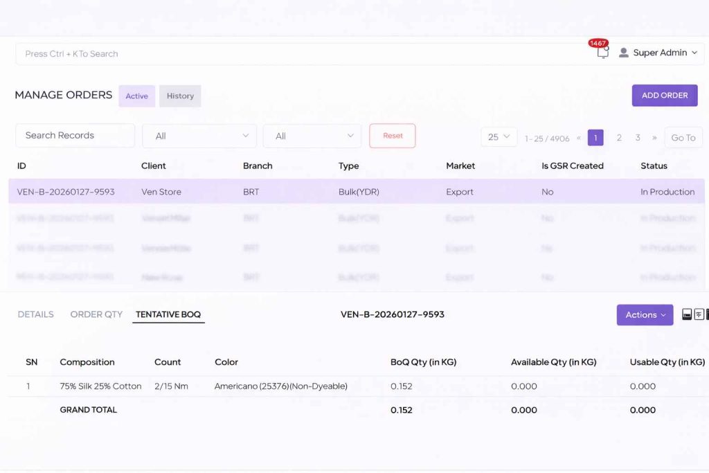 Quality knitted fabric close-up showcasing craftsmanship and texture.