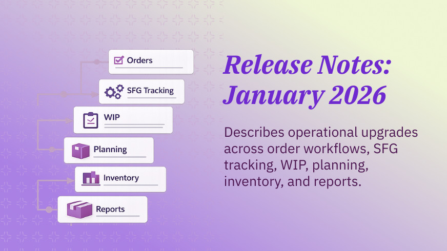 January Release Notes KnitOne 2026