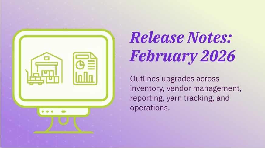 KnitOne Release Notes 2026