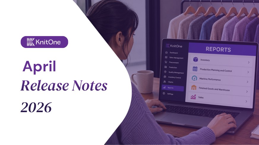 KnitOne's April Release Notes 2026